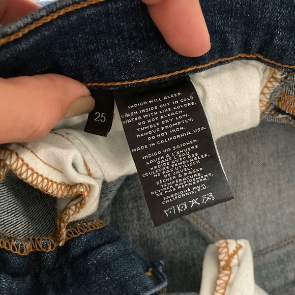 J-Brand Zipper Denim Jean - Picture 2 of 4